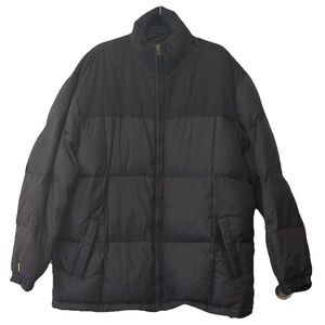 RARE Vintage G-Unit Quilted Puffer Jacket XL Black 50 Cent Hip Hop Y2K Coat